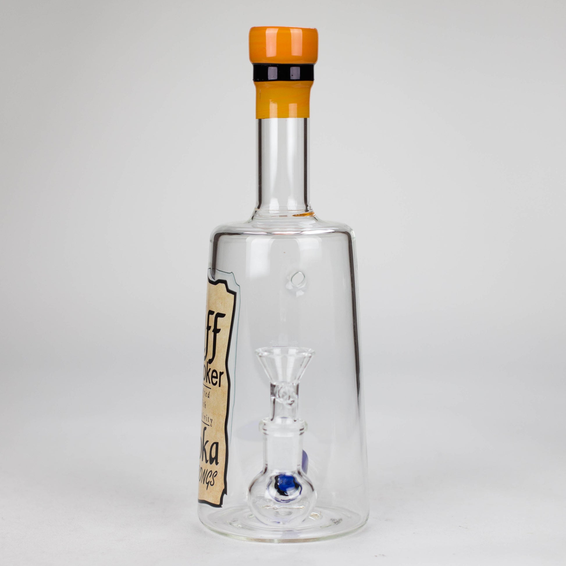 9" Liquor Bottle Glass Bong [MK-BB01]_3