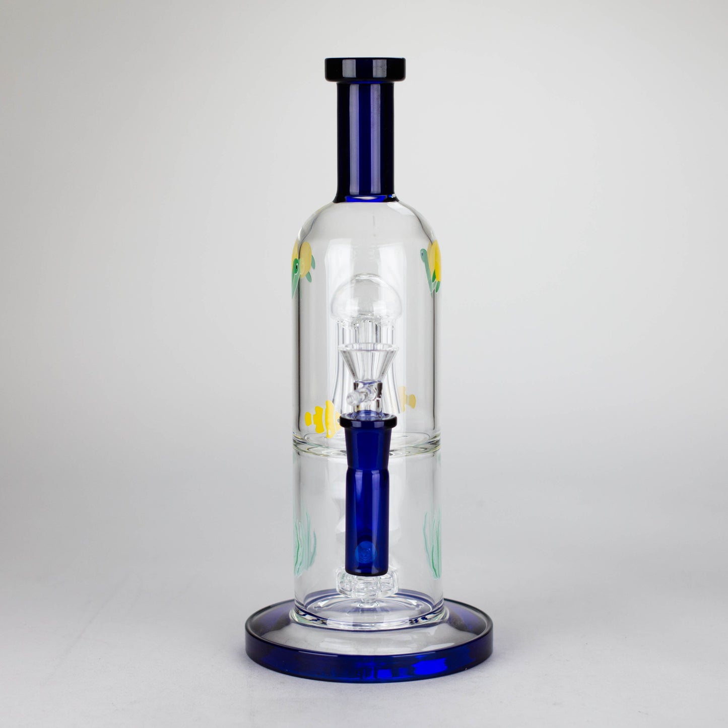 10.5" Tropical Ocean Glass Bong [MK-BB05]_2