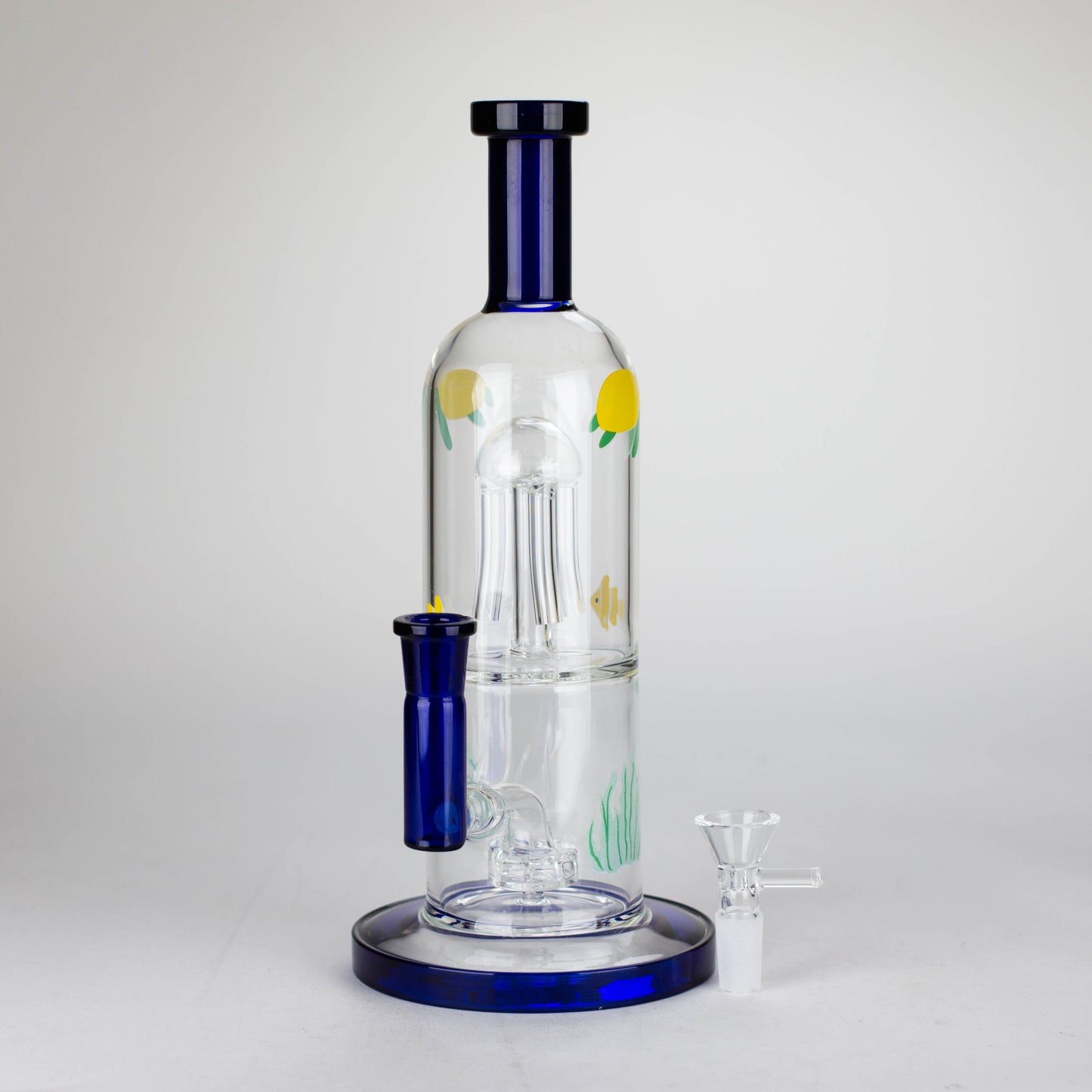 10.5" Tropical Ocean Glass Bong [MK-BB05]_6