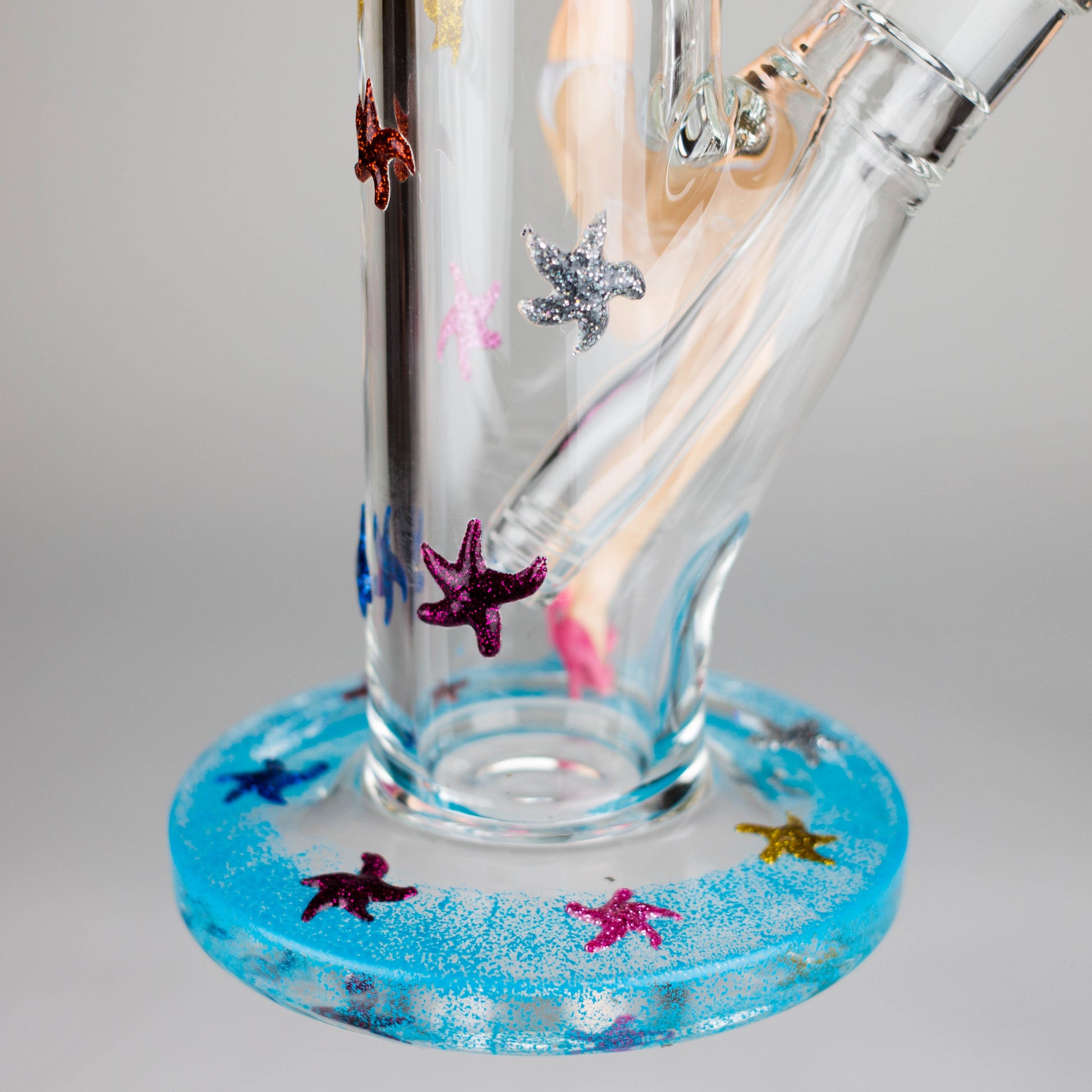 12" Figure Base Glass Bong_5