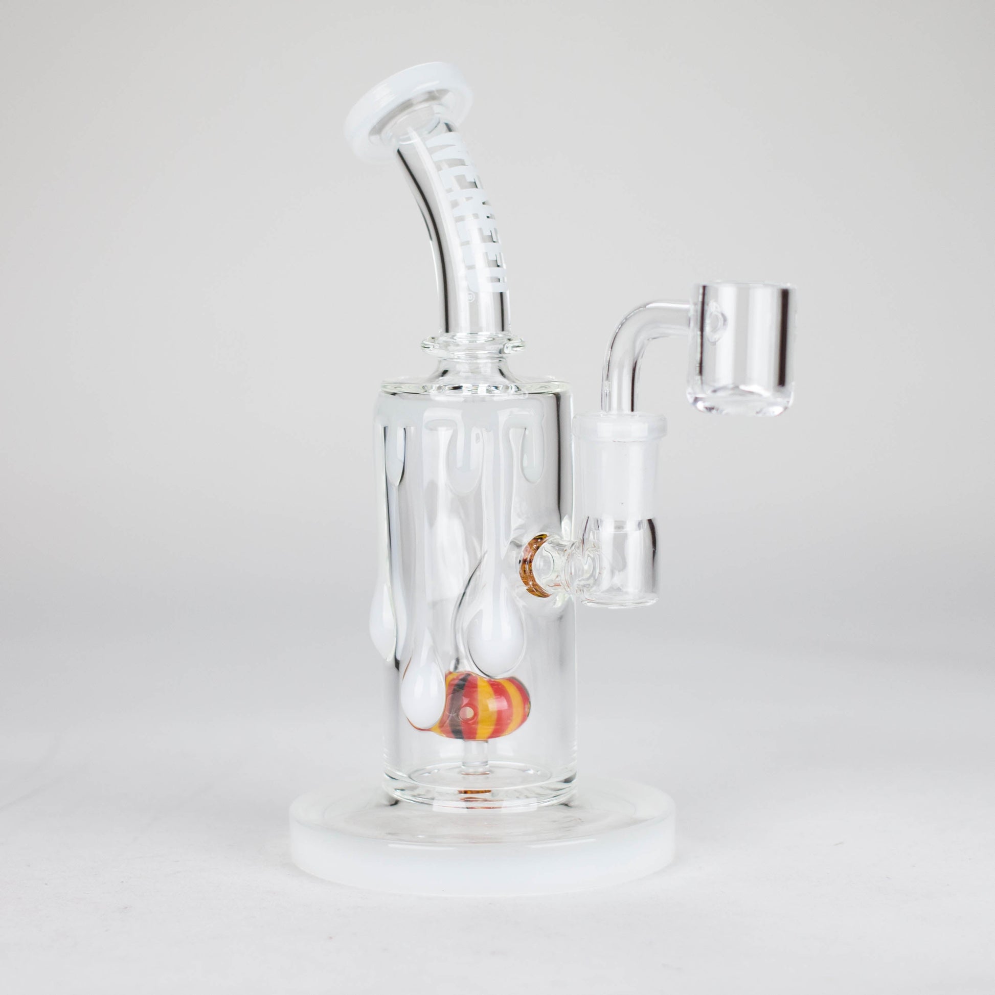 WENEED | 7" Pumpkin Flow Glass Bong_7