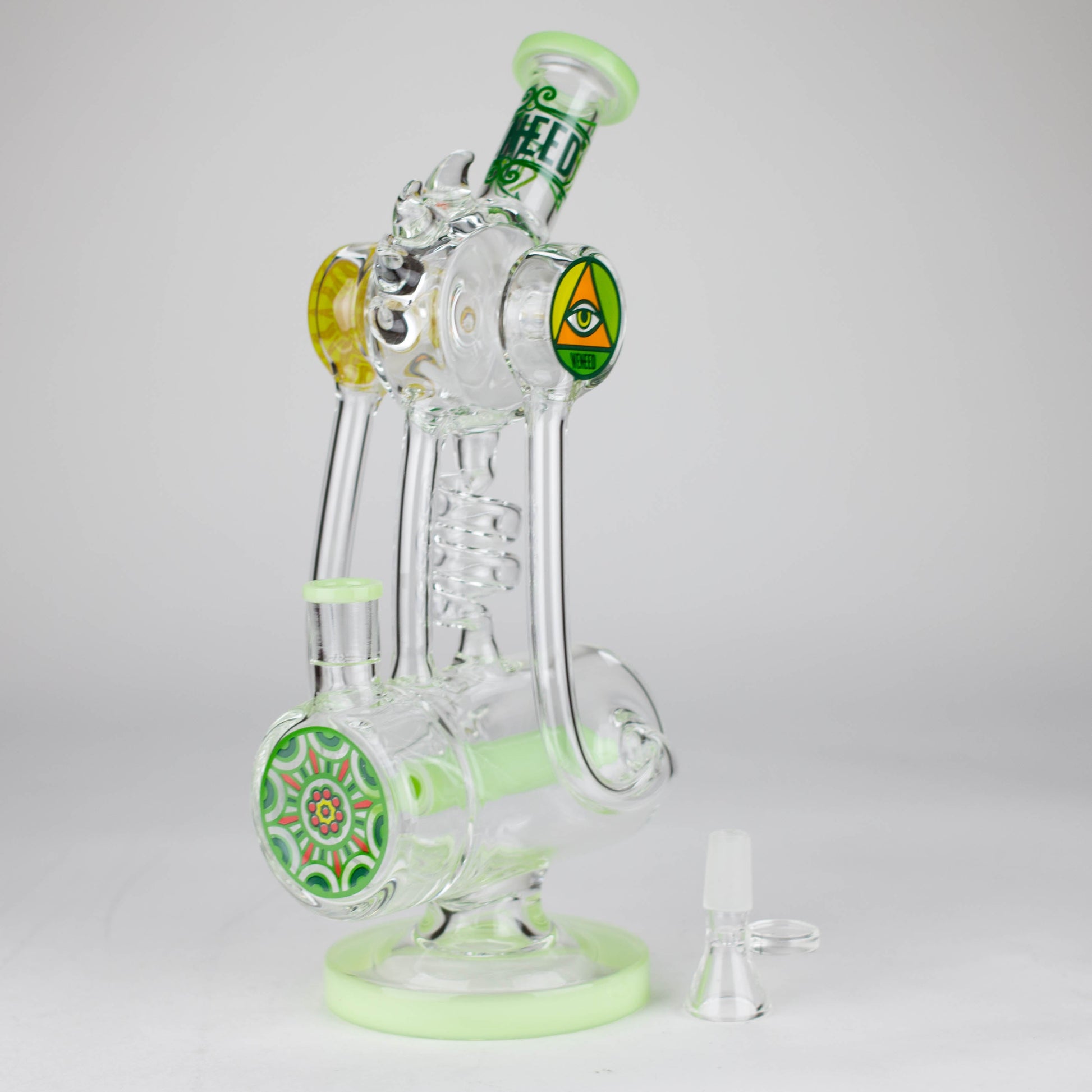 WENEED | 12" Twisting Tide Glass Bong_6