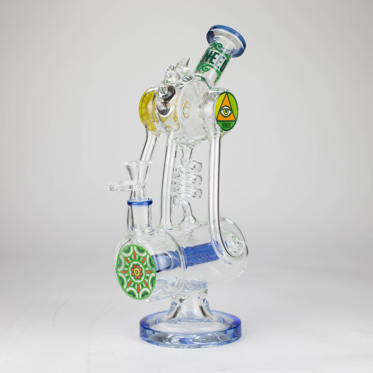 WENEED | 12" Twisting Tide Glass Bong_12