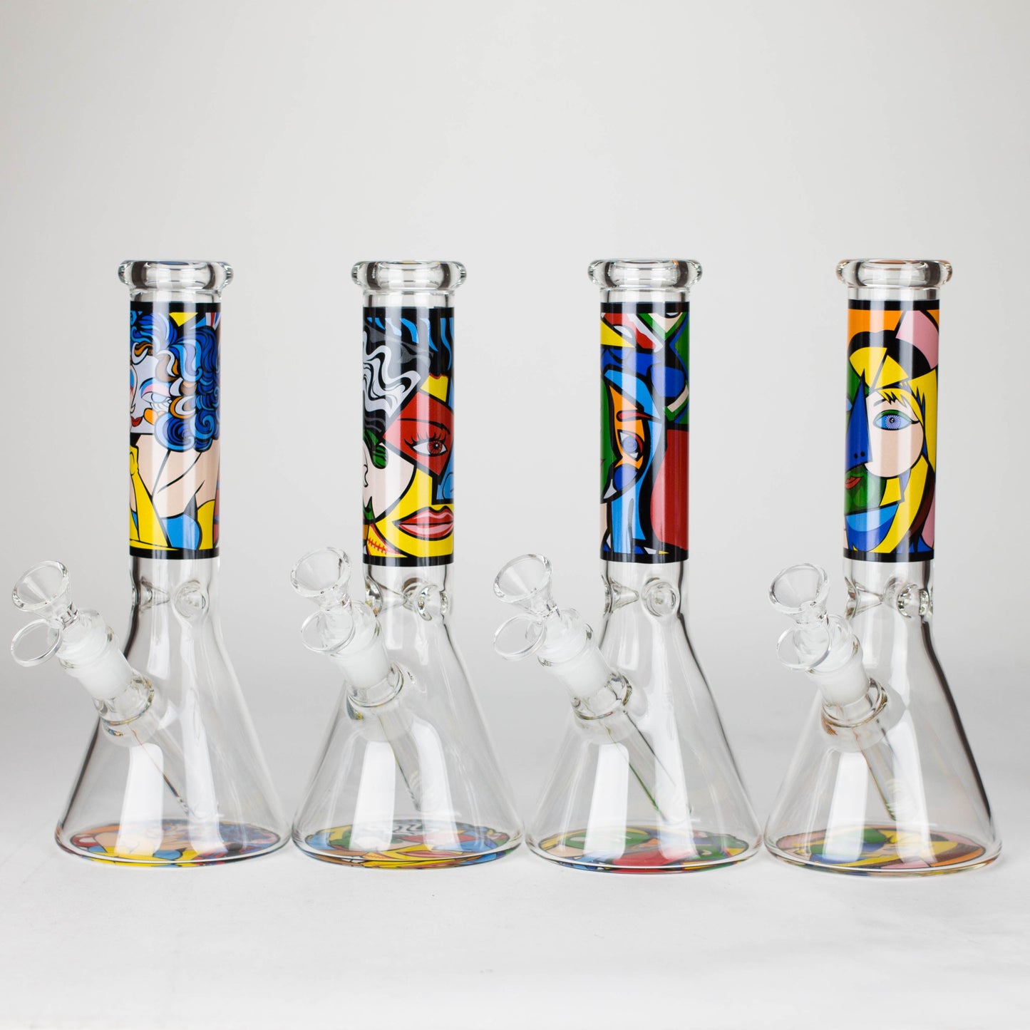 10" Mosaic Flow Glass Bong_0