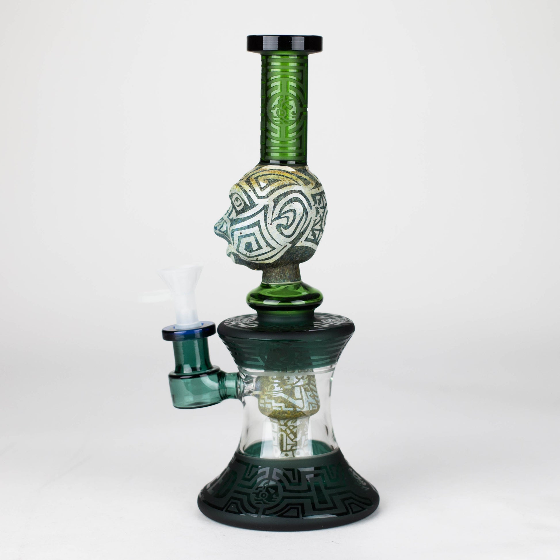 WENEED | 10" Jungle Totem Glass Bong_11