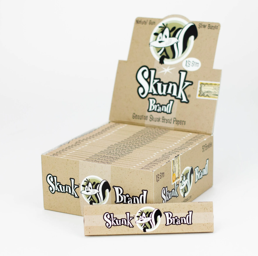 Skunk Brand | Hemp Rolling Papers King slim Box of 50_0