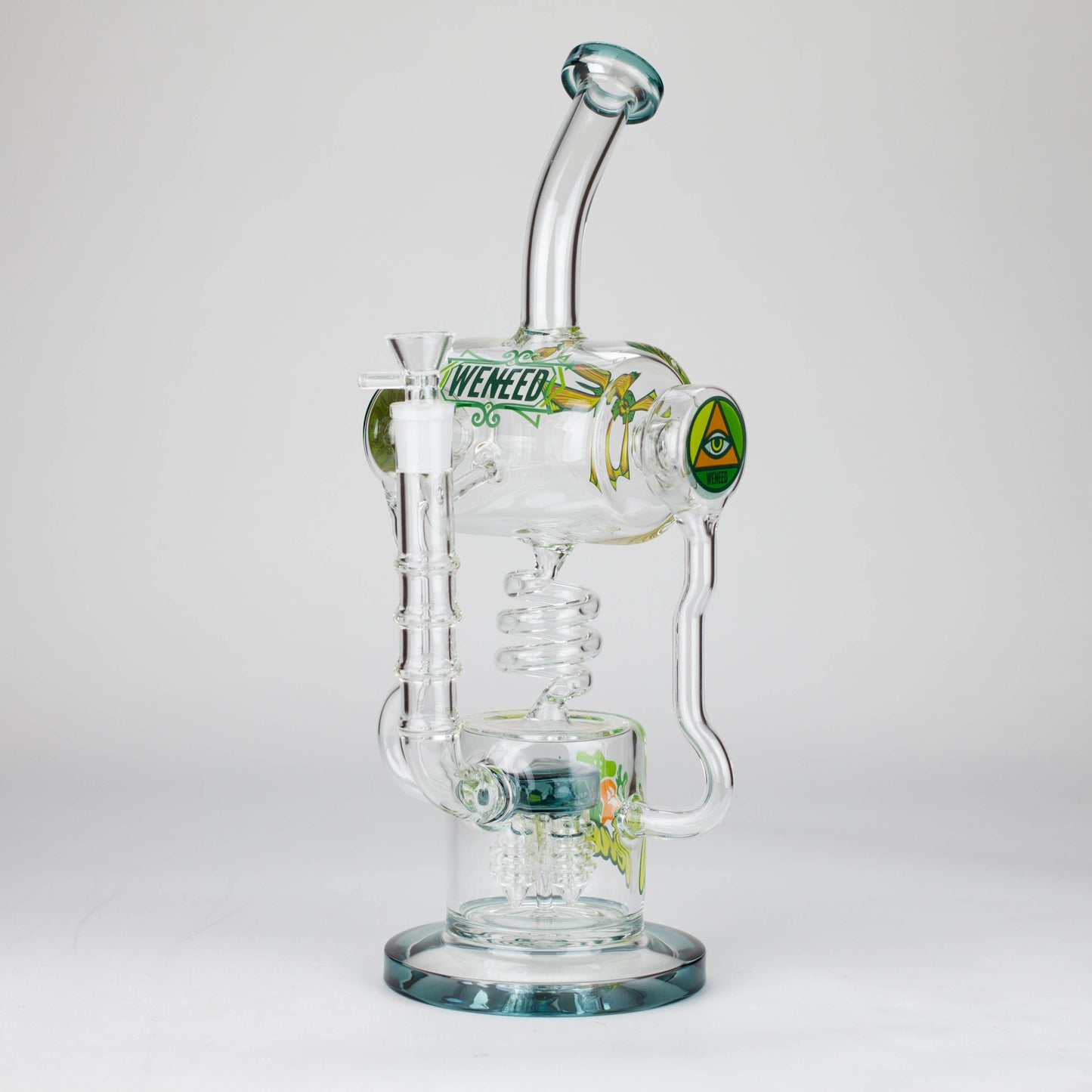 WENEED | 14" Pulse Helix Glass bong_5