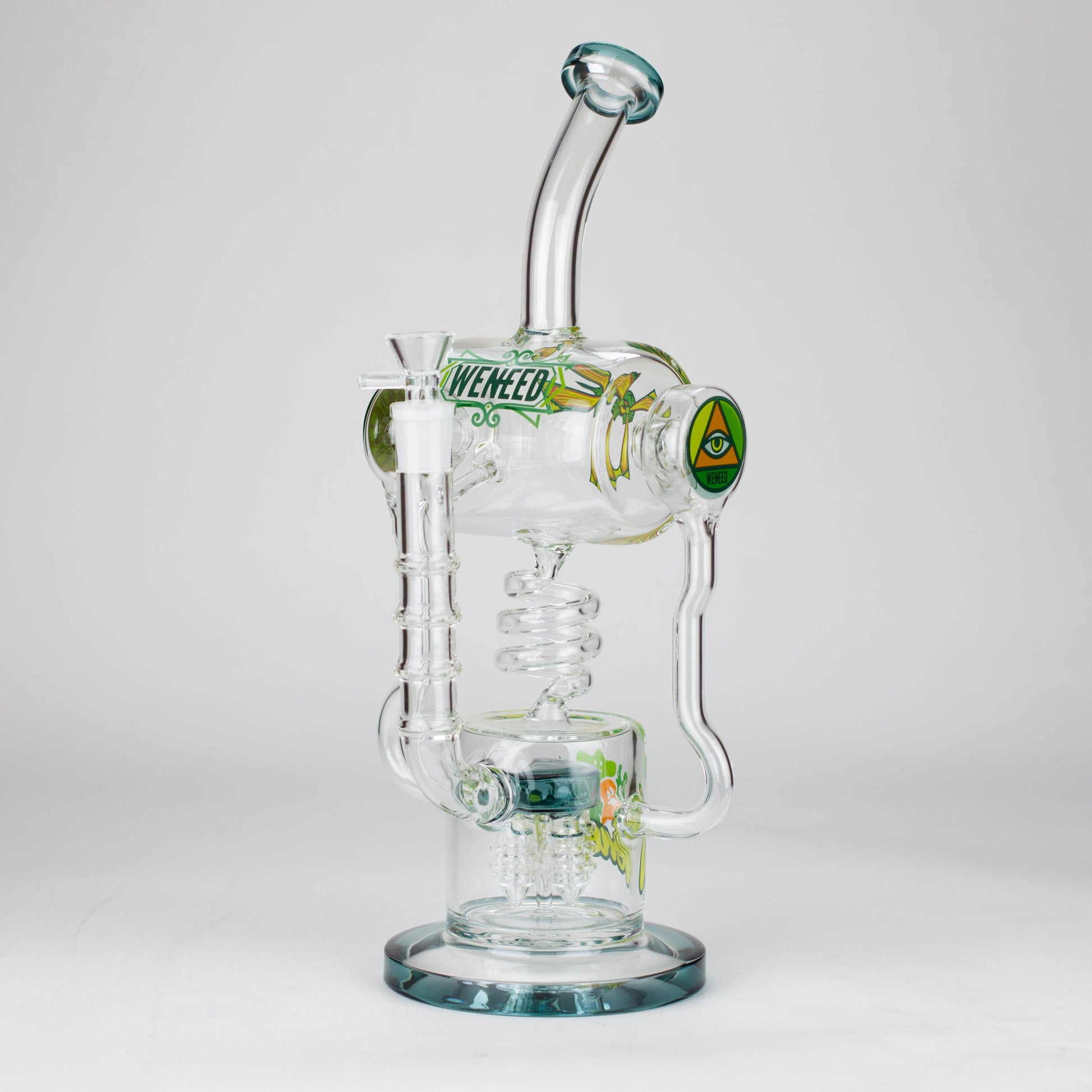 WENEED | 14" Pulse Helix Glass bong_5