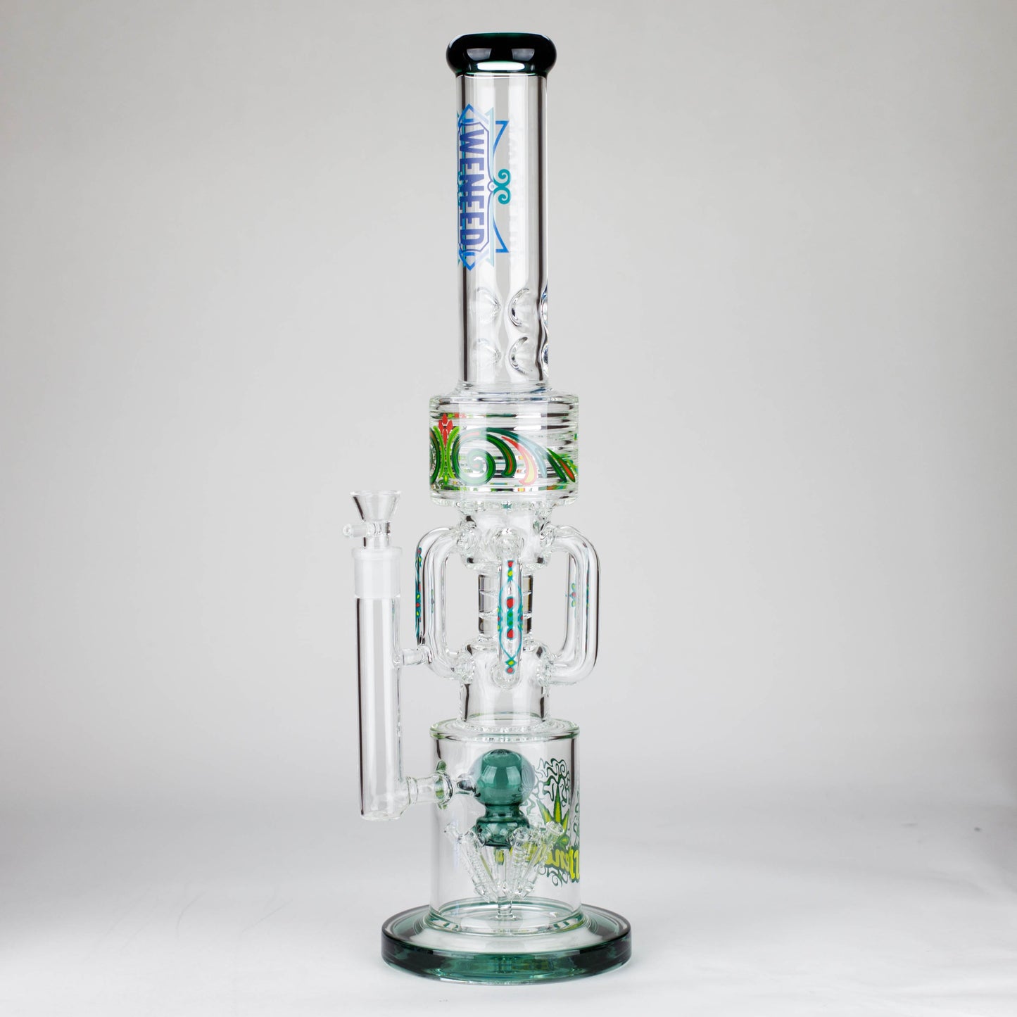 WENEED | 22" Gear Perc Glass bong_4