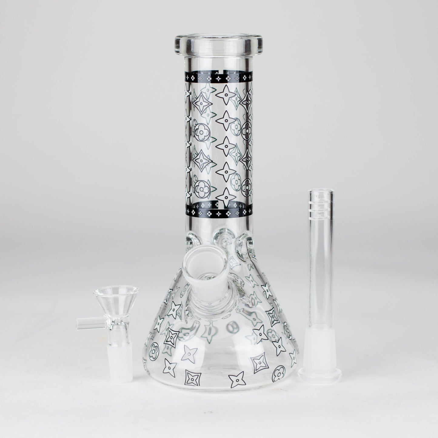 8" 5mm 38mm Grown In The Dark Beaker Bong_5