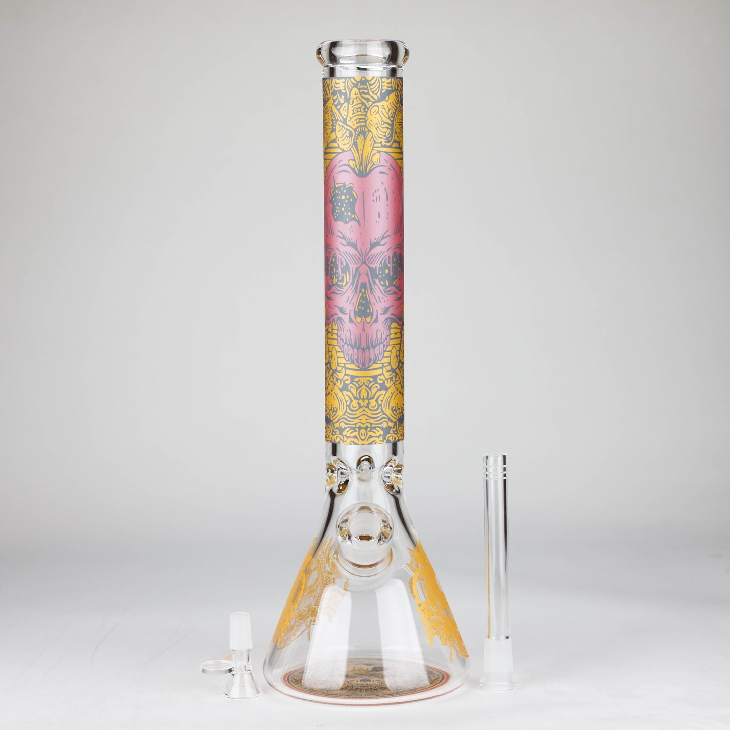 16" 7mm Artistic Design Beaker_4