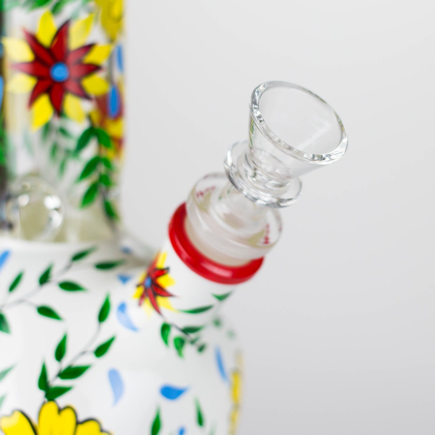 9" Sugar Skull-Themed glass bong [SK Series]_9