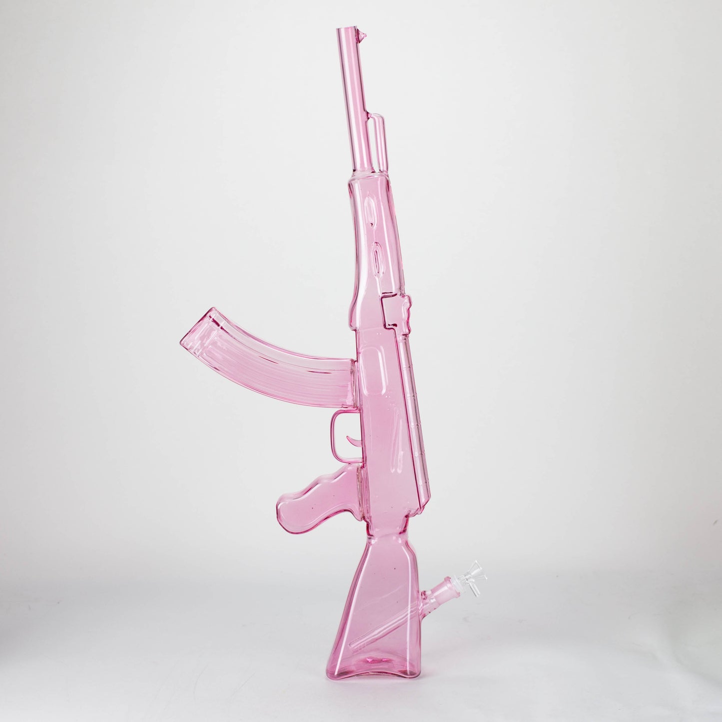 27" Painted AK-47 Design Glass Bong with Display Stand [GU005]_1