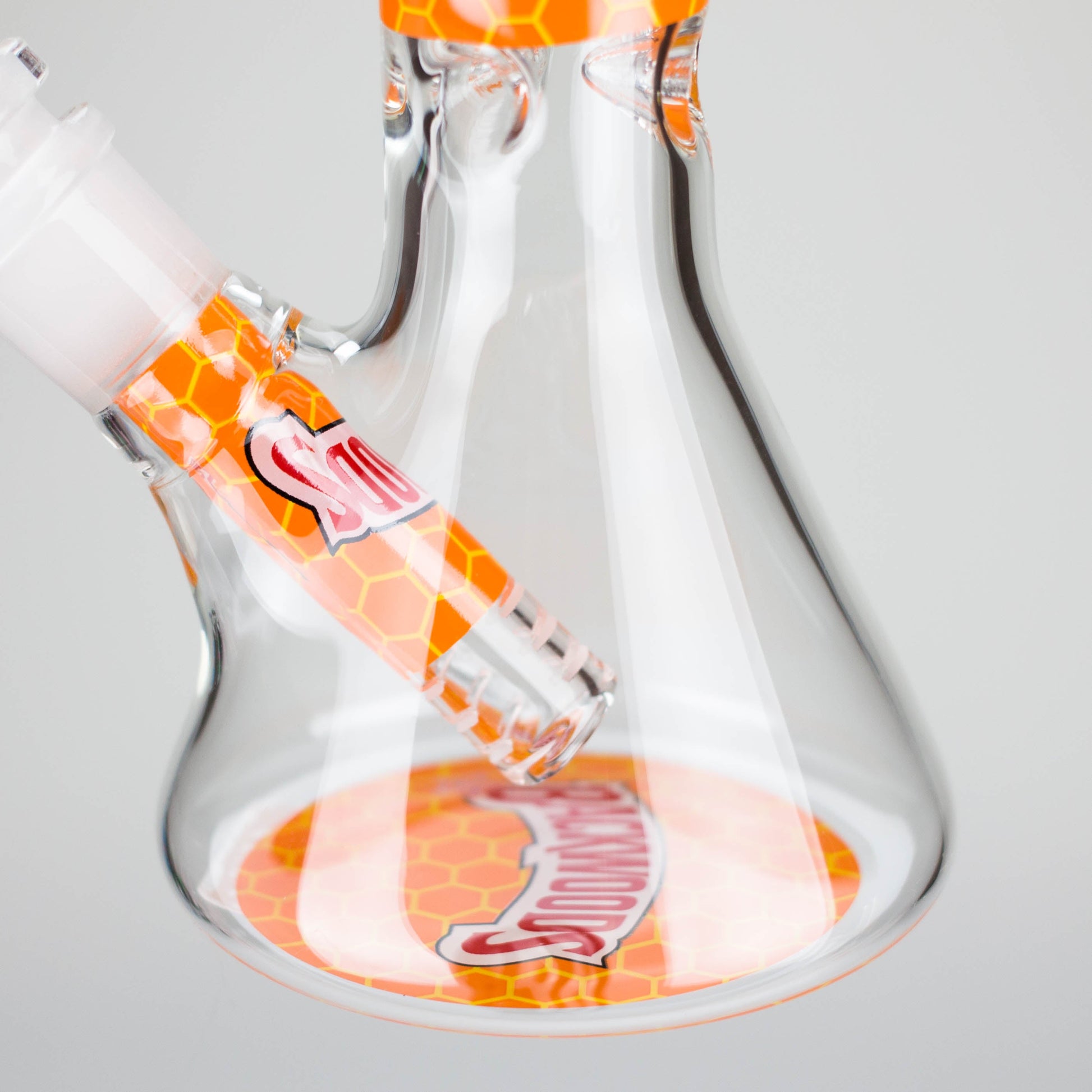 10" 4mm BW Design Beaker Bong [PIP874]_3