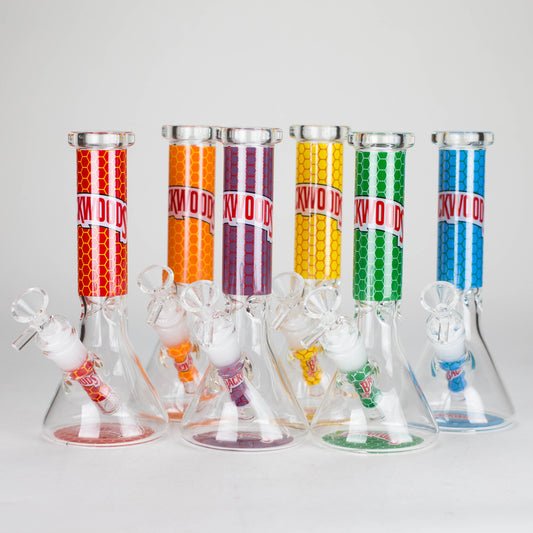 10" 4mm BW Design Beaker Bong [PIP874]_0