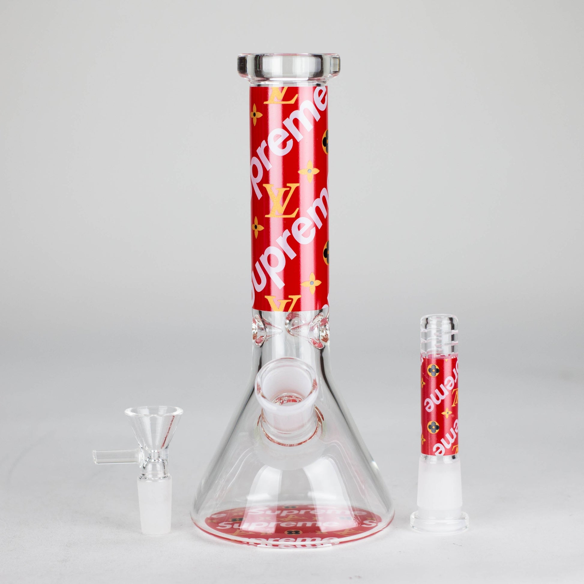 10" 4mm SUP Design Beaker Bong [PIP878]_4