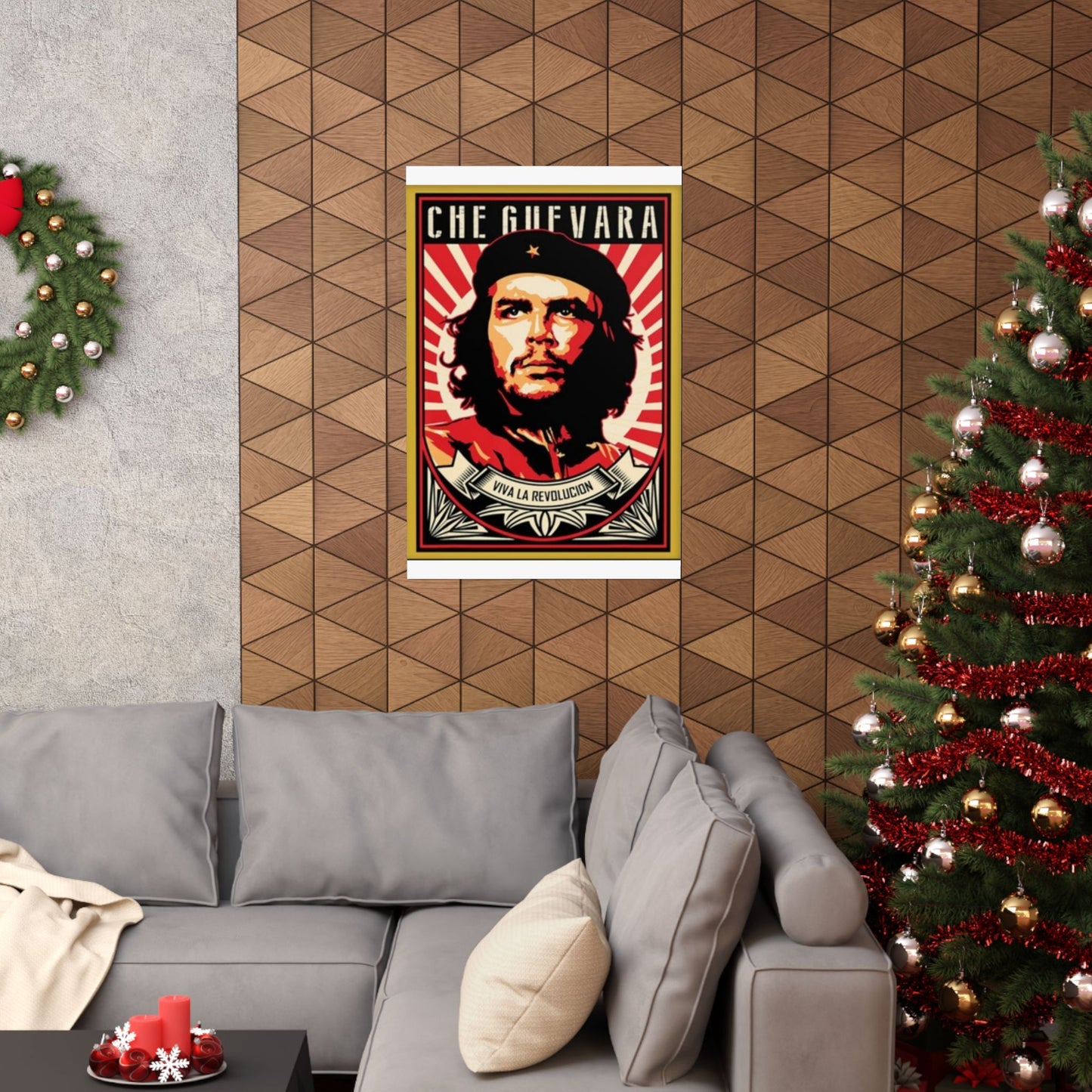 Inspirational Che Guevara Matte Vertical Poster - Viva La Revolucion Wall Art