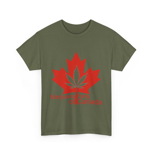 Marijuana Party Logo 25th Anniversary Tee