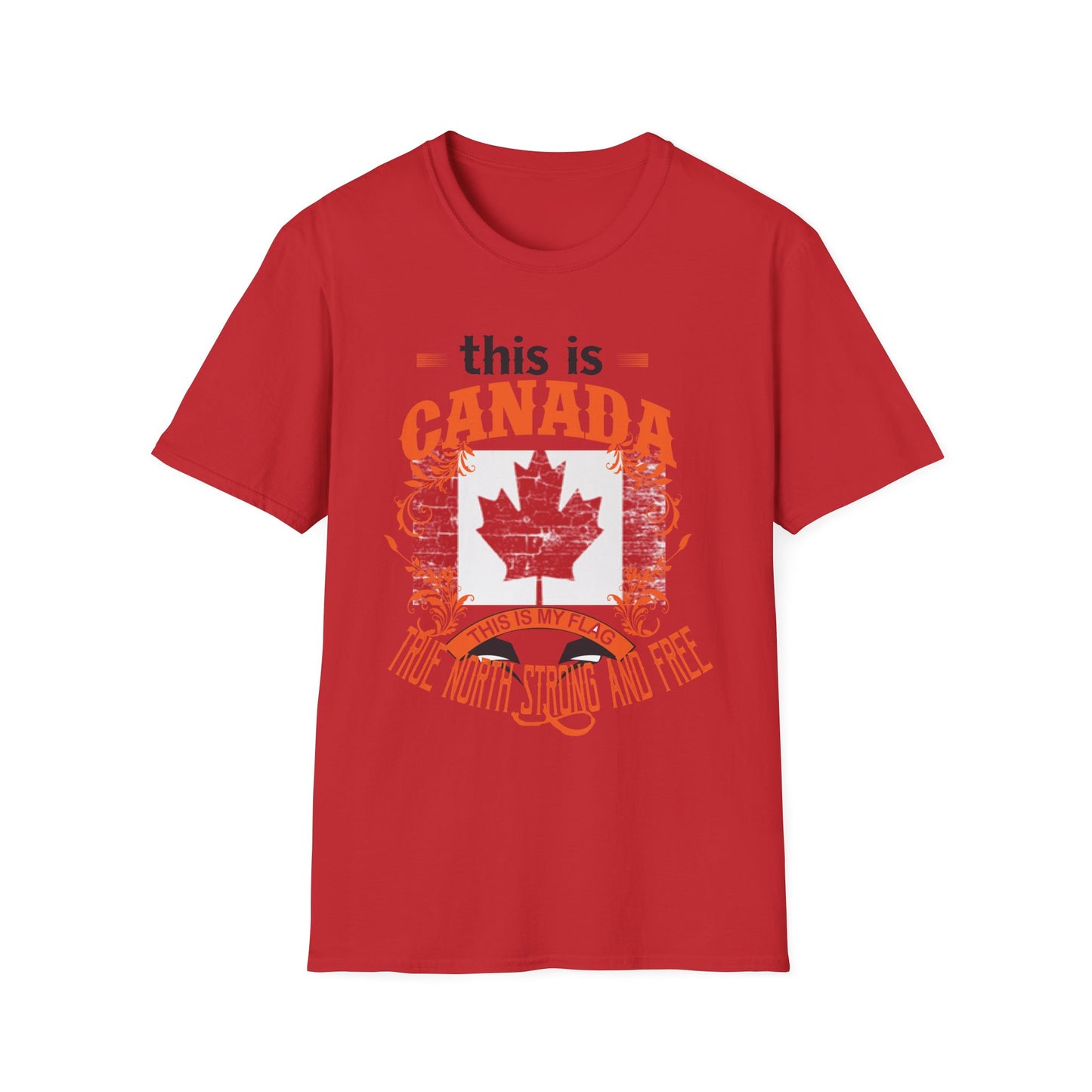 Canada Pride Unisex T-Shirt - Celebrate Your Roots with the Maple Leaf Design