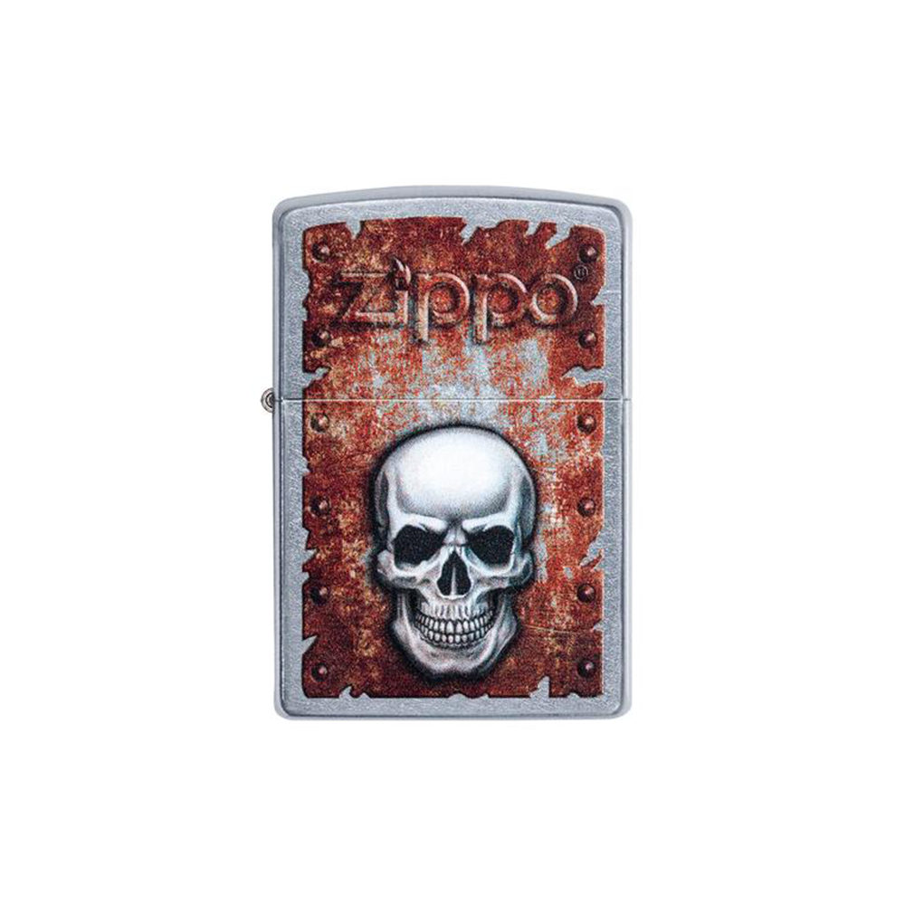 Zippo 29870 Rusted Skull Design_0