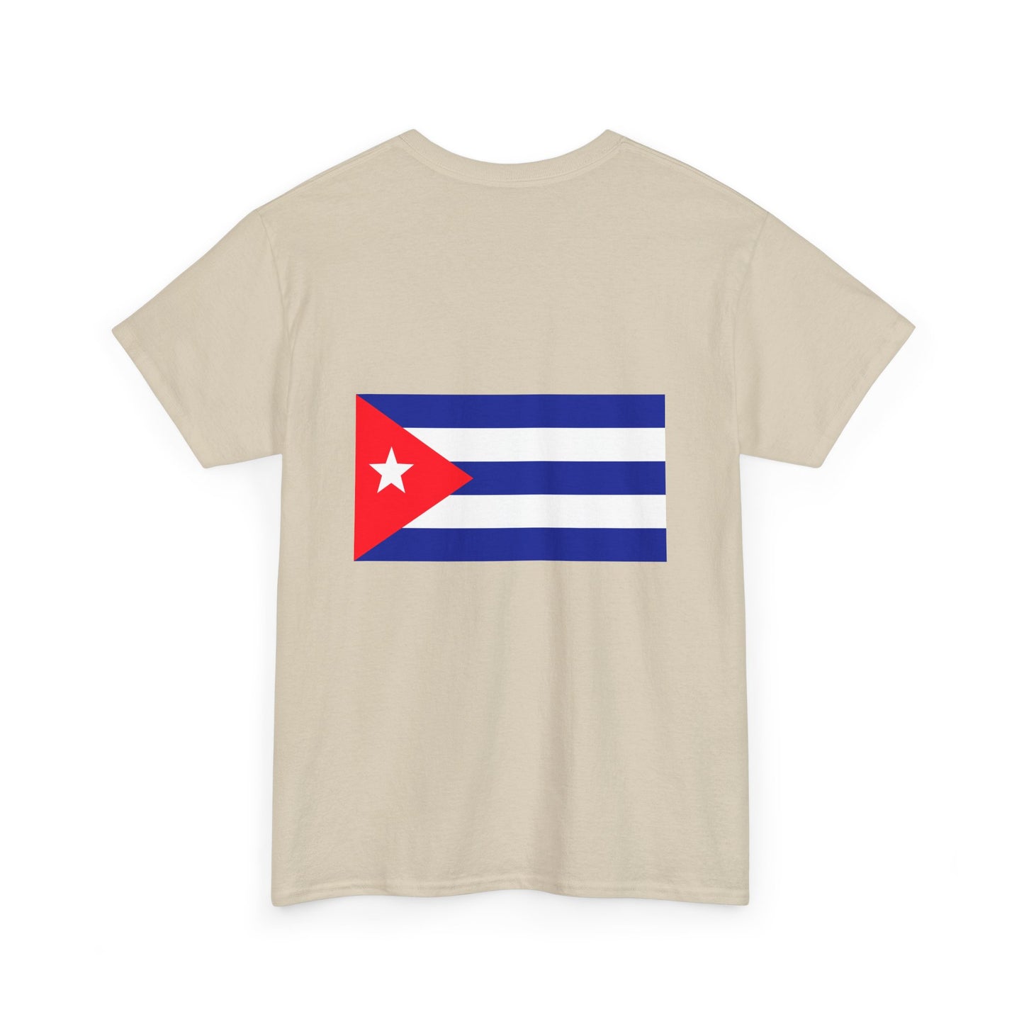 Che Guevara "Viva la Revolución" with Cuban Flag  - Graphic T-Shirt - Unisex Heavy Cotton Tee