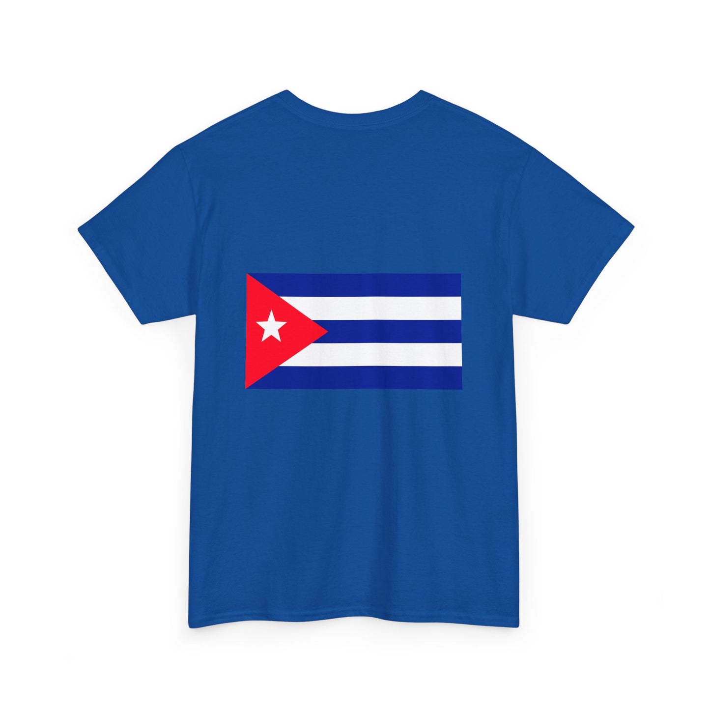 Che Guevara "Viva la Revolución" with Cuban Flag  - Graphic T-Shirt - Unisex Heavy Cotton Tee