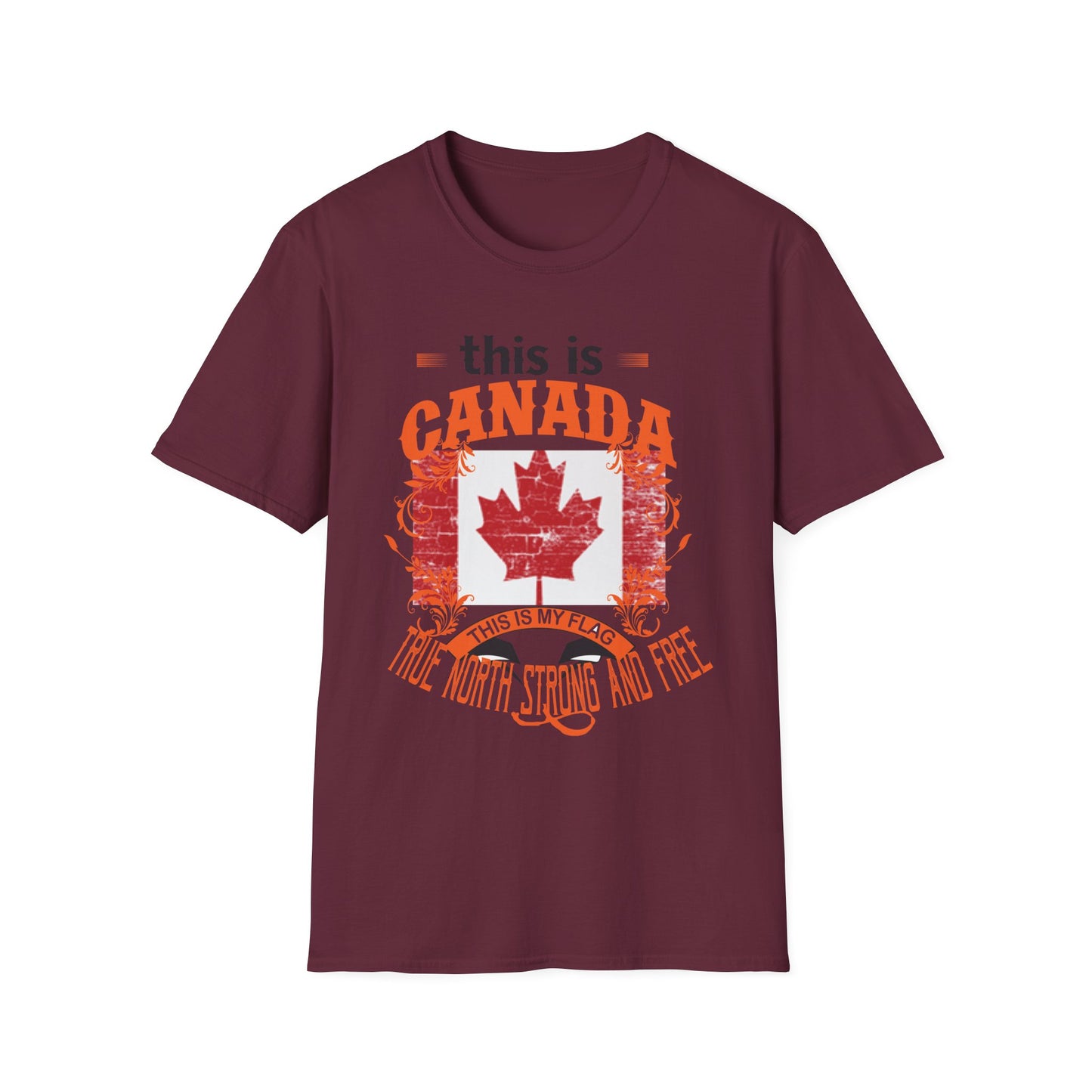 Canada Pride Unisex T-Shirt - Celebrate Your Roots with the Maple Leaf Design