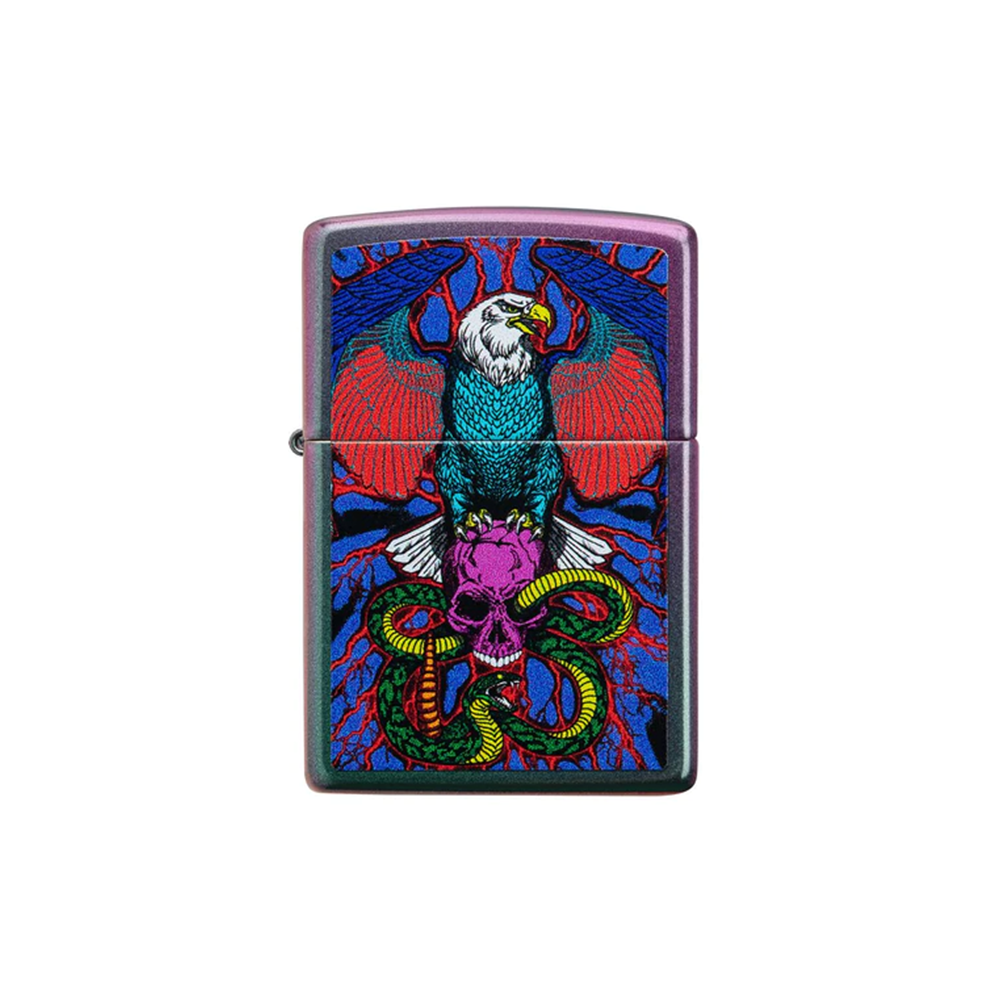 Zippo 49600 Eagle, Snake, Skull Design_0