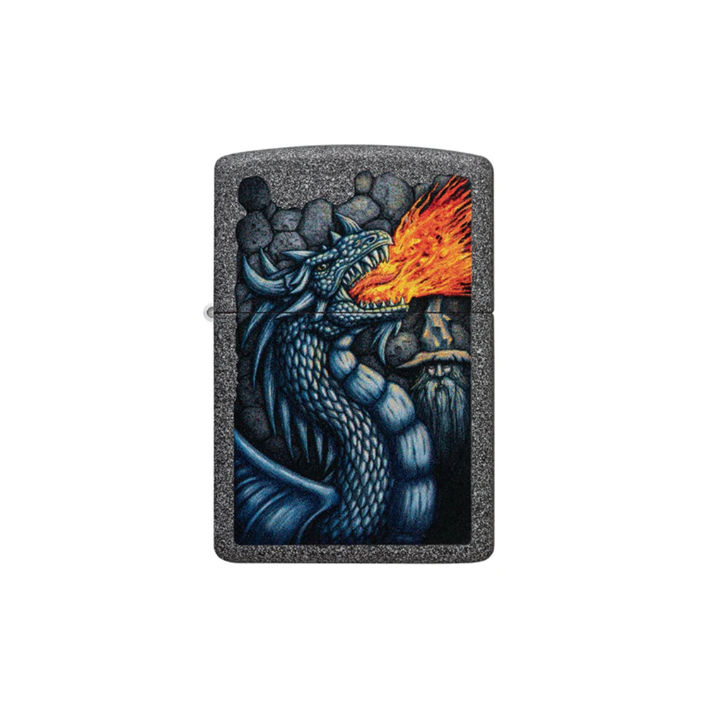 Zippo 49776 Fiery Dragon Design_0