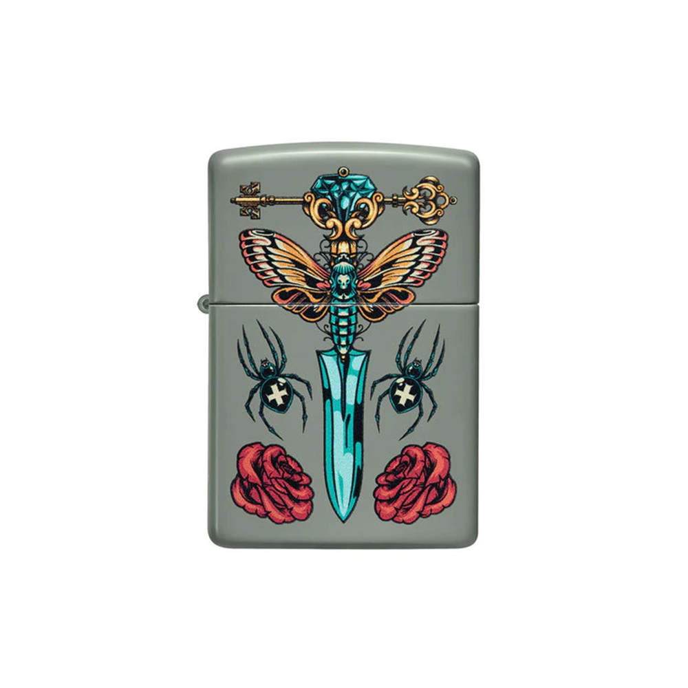 Zippo 49860 Gothic Dagger Design_1