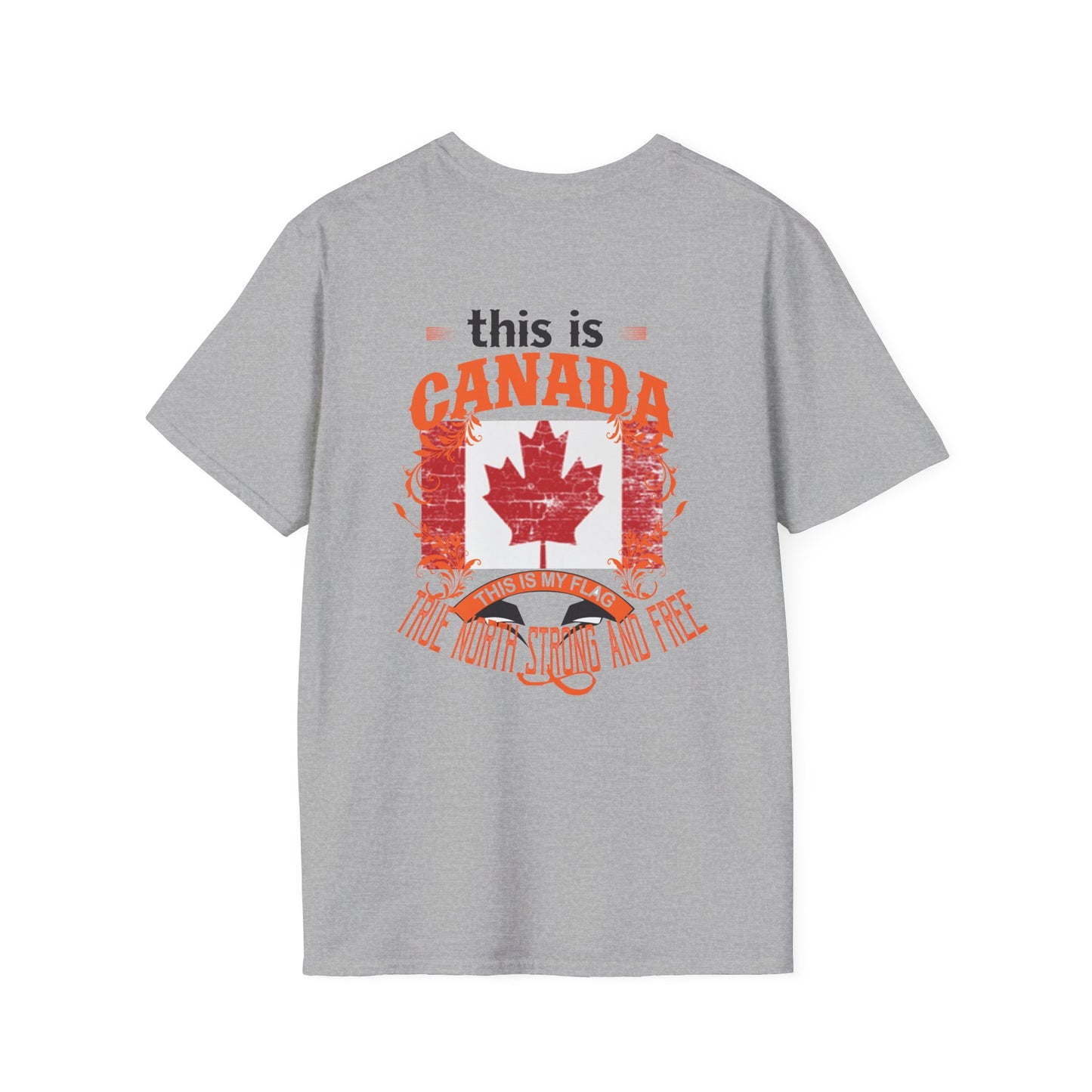 Canada Pride Unisex T-Shirt - Celebrate Your Roots with the Maple Leaf Design