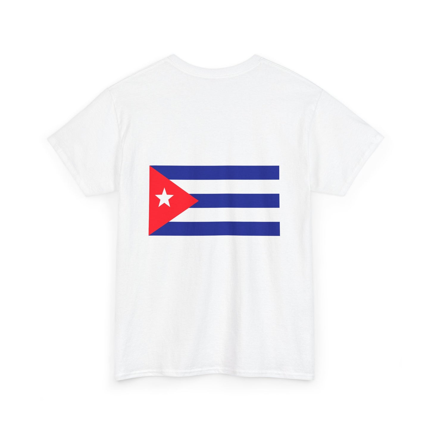 Che Guevara "Viva la Revolución" with Cuban Flag  - Graphic T-Shirt - Unisex Heavy Cotton Tee