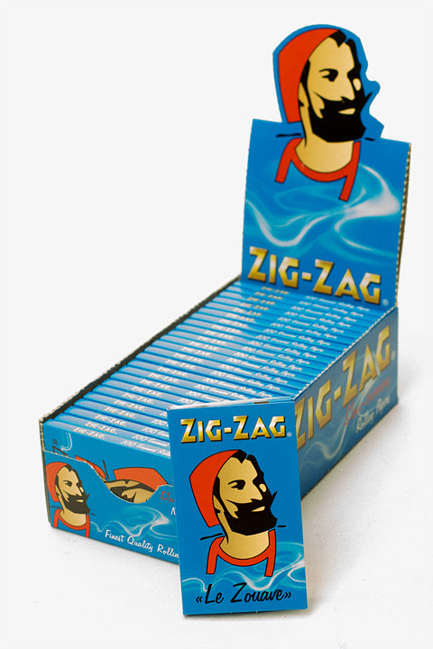 ZIG-ZAG blue slow-burning rolling paper_0