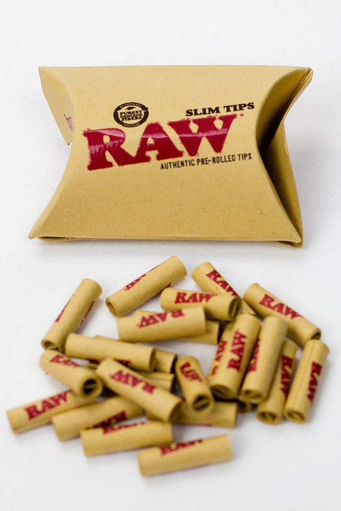 Raw Rolling paper pre-rolled Slim tips_1