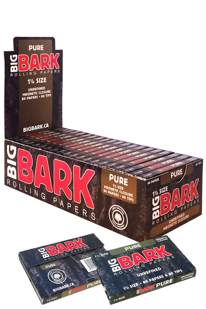 BIGBARK Organic Pure unrefined Rolling paper_0