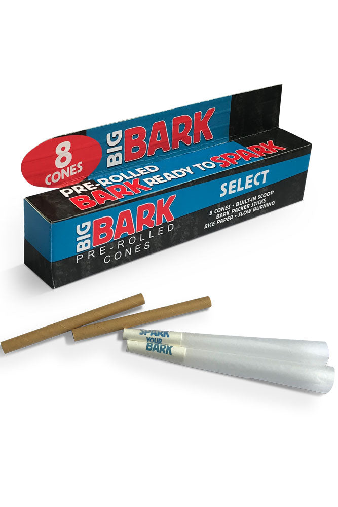 BIGBARK Slow burning rice Pre-rolled Cones_1