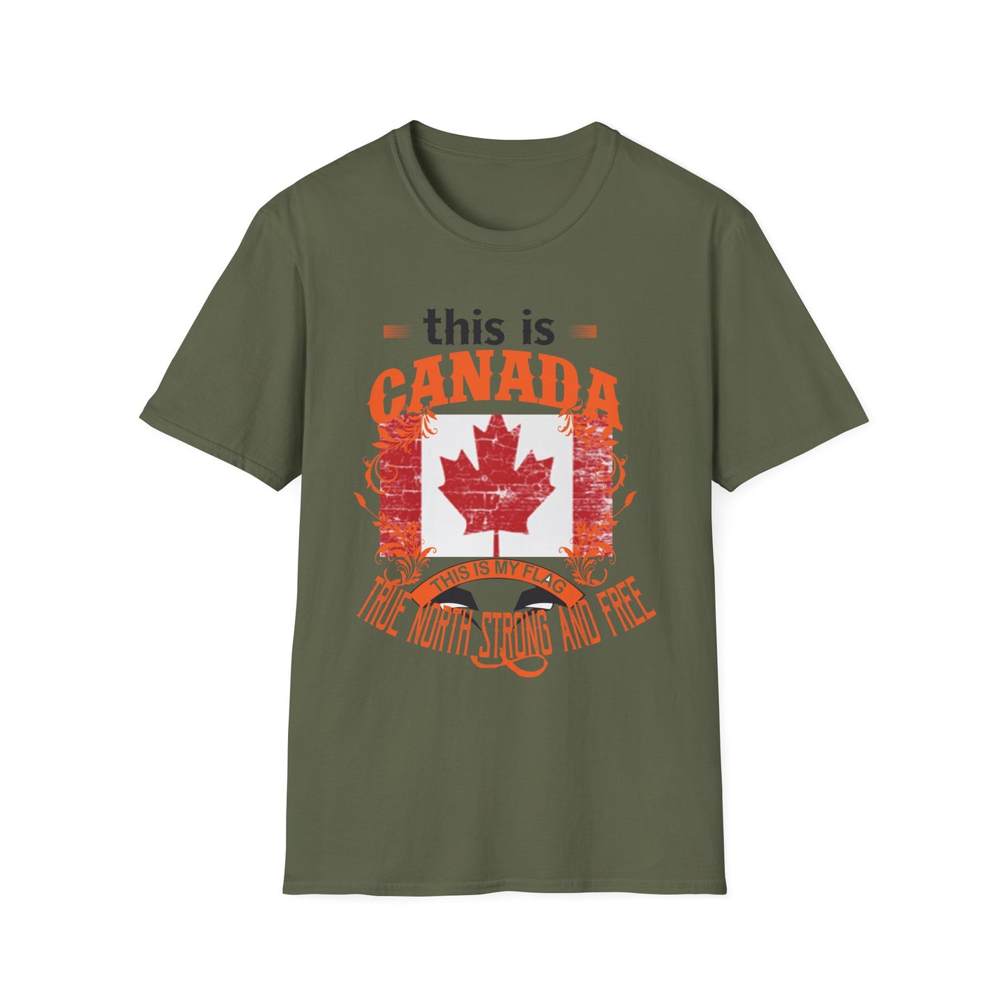 Canada Pride Unisex T-Shirt - Celebrate Your Roots with the Maple Leaf Design