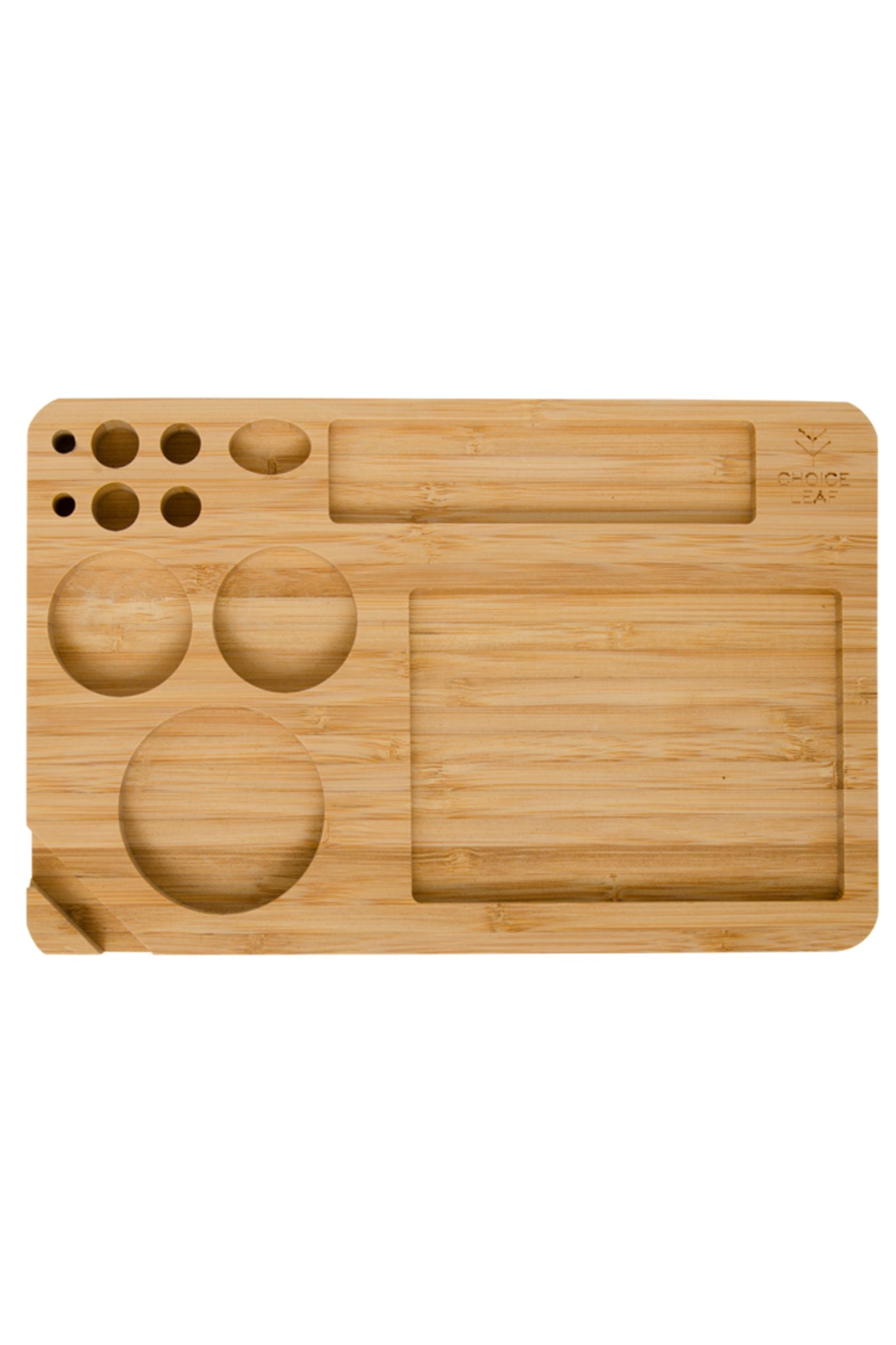 Choice Leaf Wood Rolling Tray_1