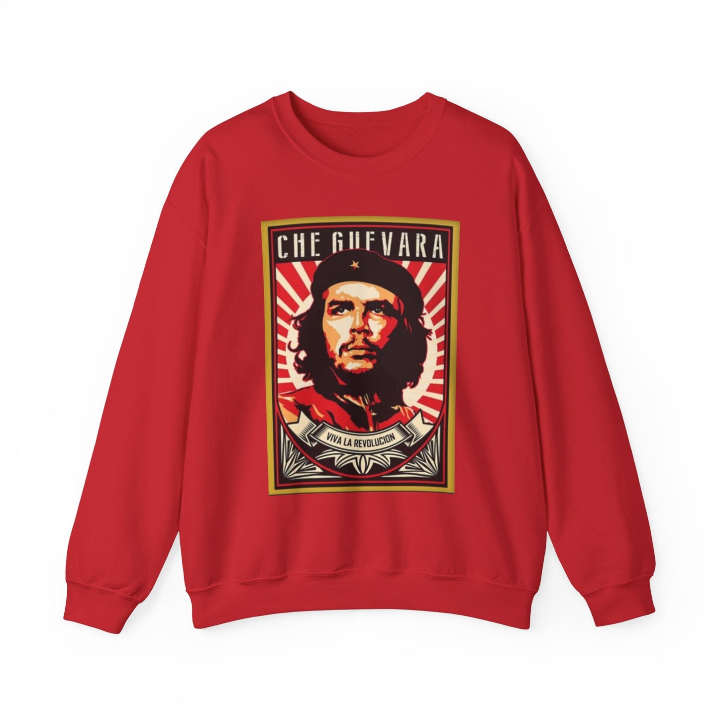 Che Guevara Inspired Unisex Heavy Blend™ Crewneck Sweatshirt - Iconic Revolution Apparel