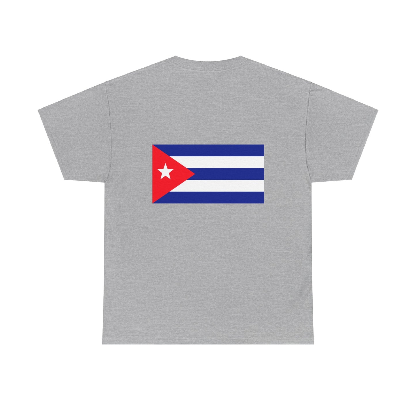 Che Guevara "Viva la Revolución" with Cuban Flag  - Graphic T-Shirt - Unisex Heavy Cotton Tee