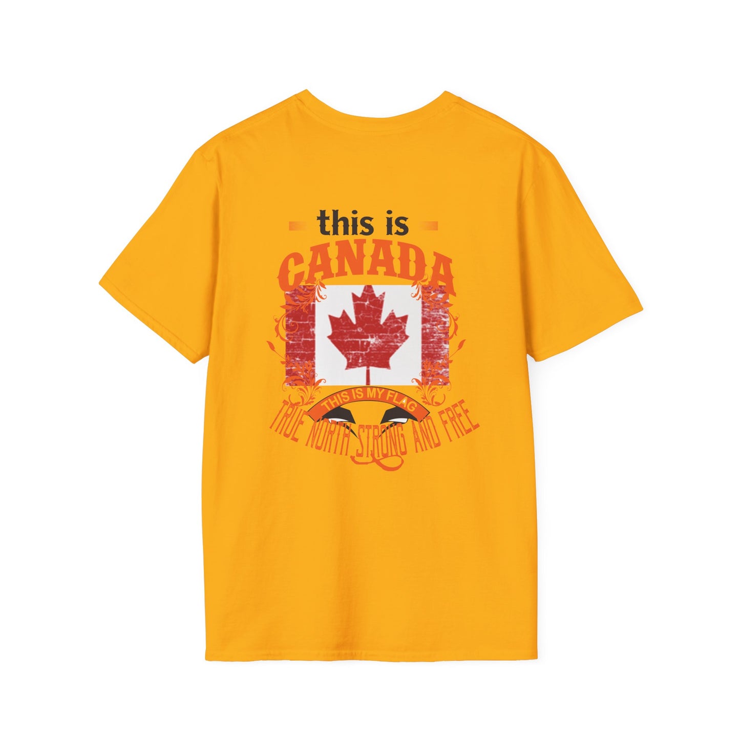 Canada Pride Unisex T-Shirt - Celebrate Your Roots with the Maple Leaf Design