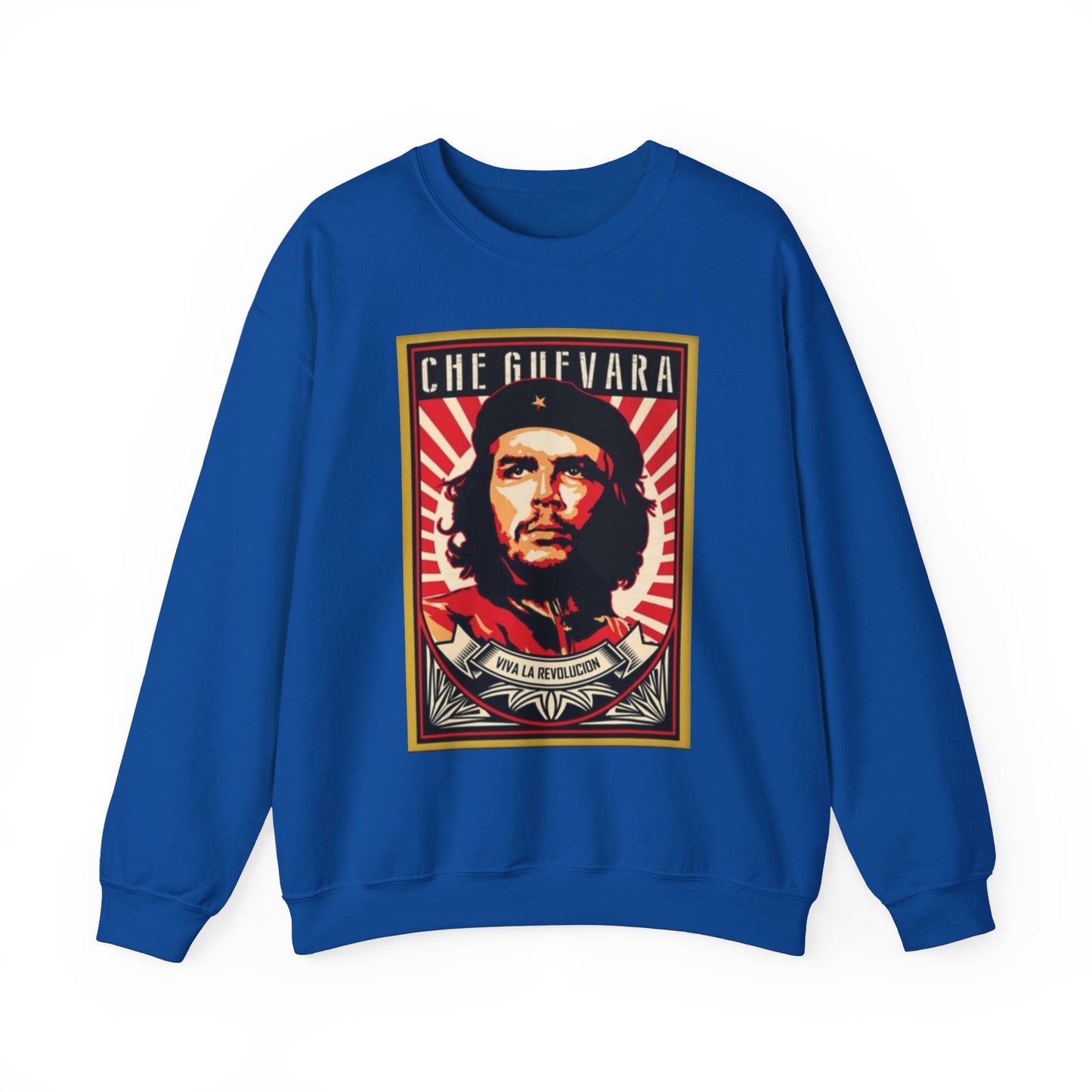 Che Guevara Inspired Unisex Heavy Blend™ Crewneck Sweatshirt - Iconic Revolution Apparel