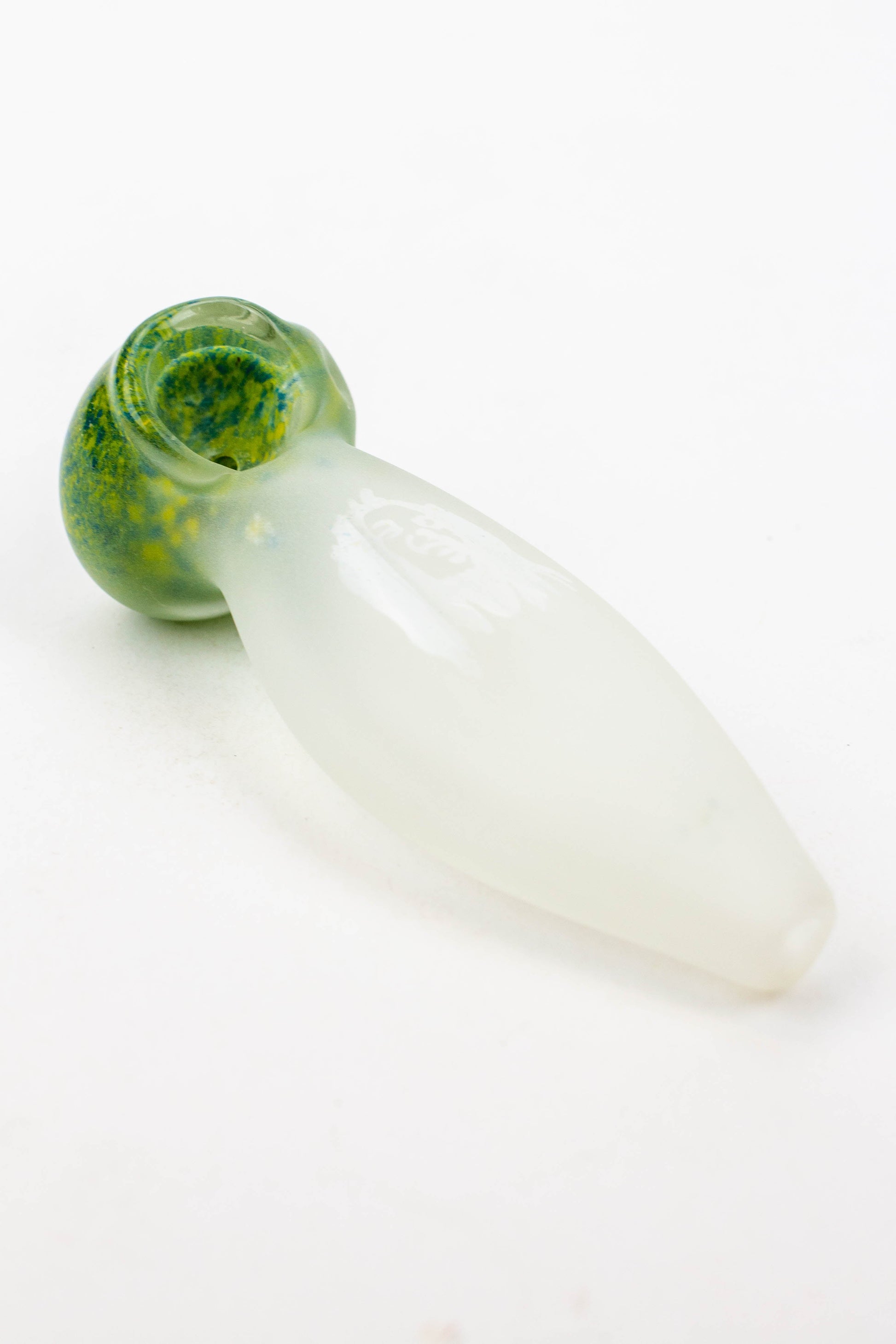 4.5" Frost soft glass hand pipe Pack of 2 - 8698_3