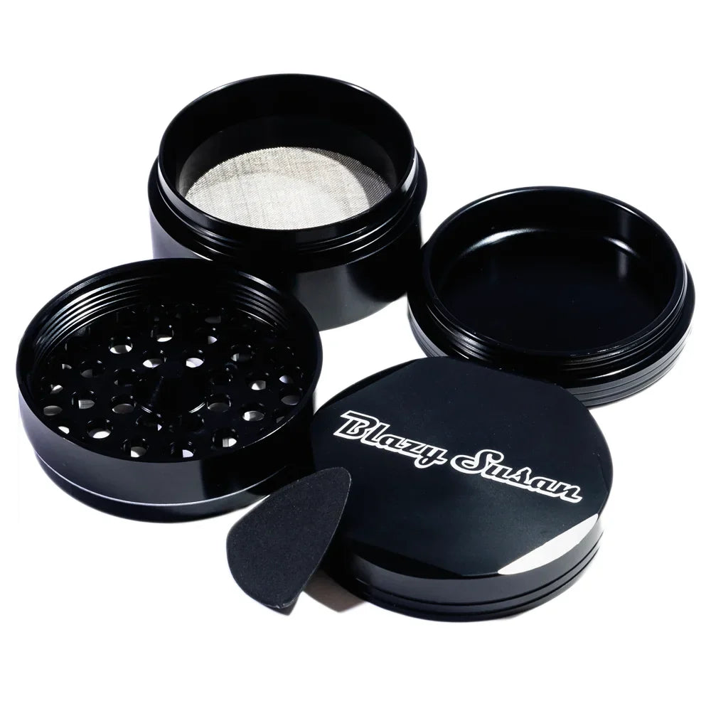 Blazy Susan | 4-Piece Aluminum Grinder - 2.5"_3