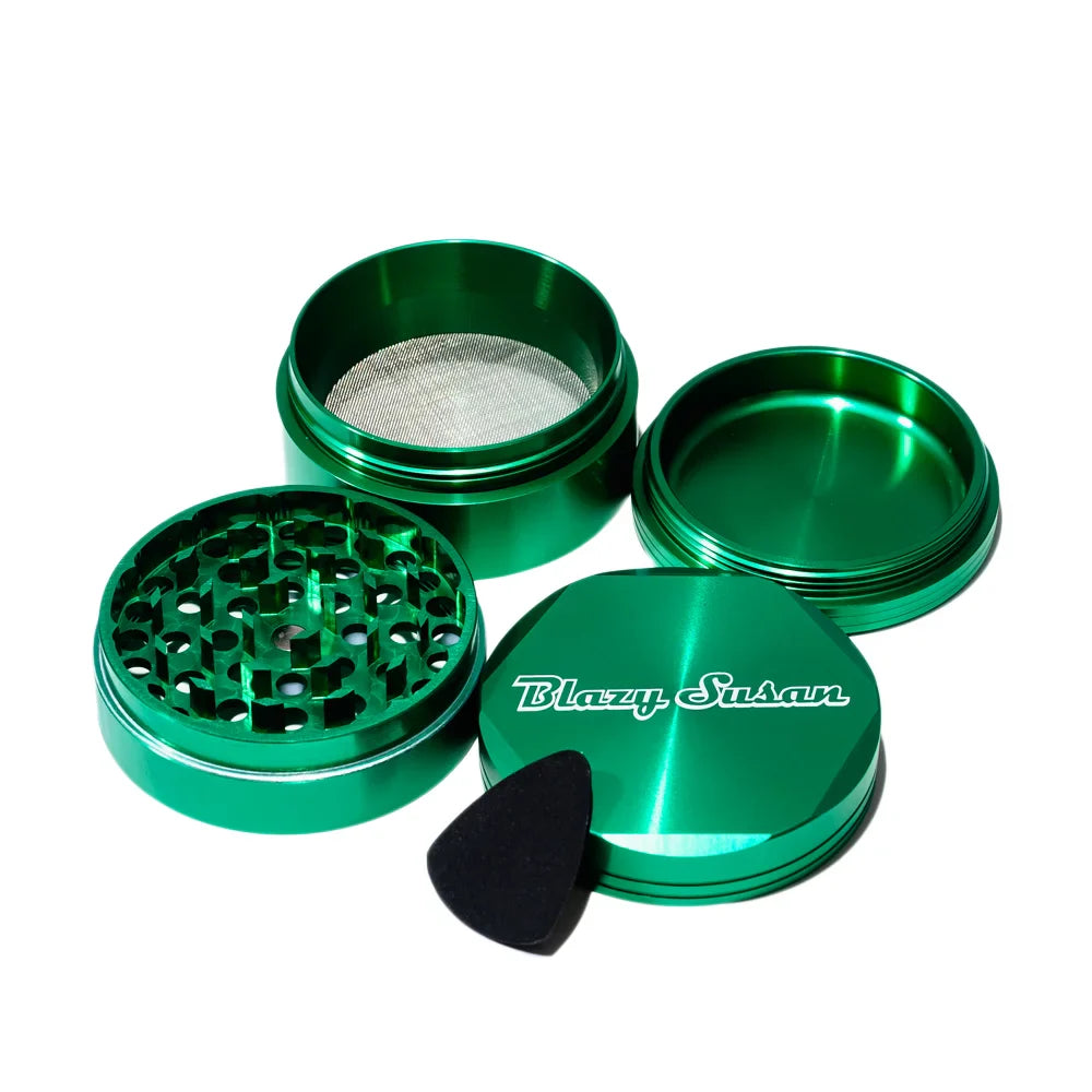 Blazy Susan | 4-Piece Aluminum Grinder - 2.5"_4