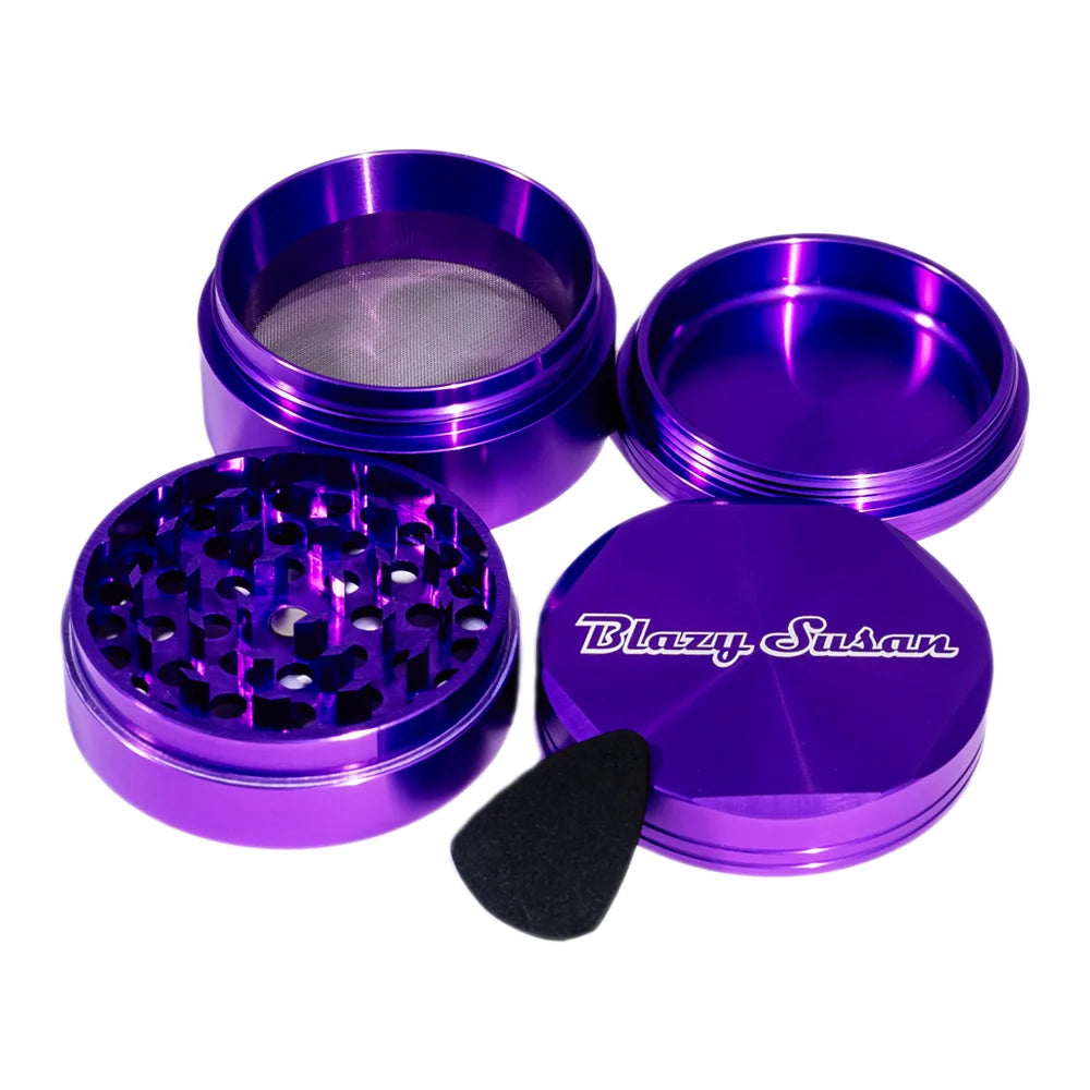 Blazy Susan | 4-Piece Aluminum Grinder - 2.5"_6