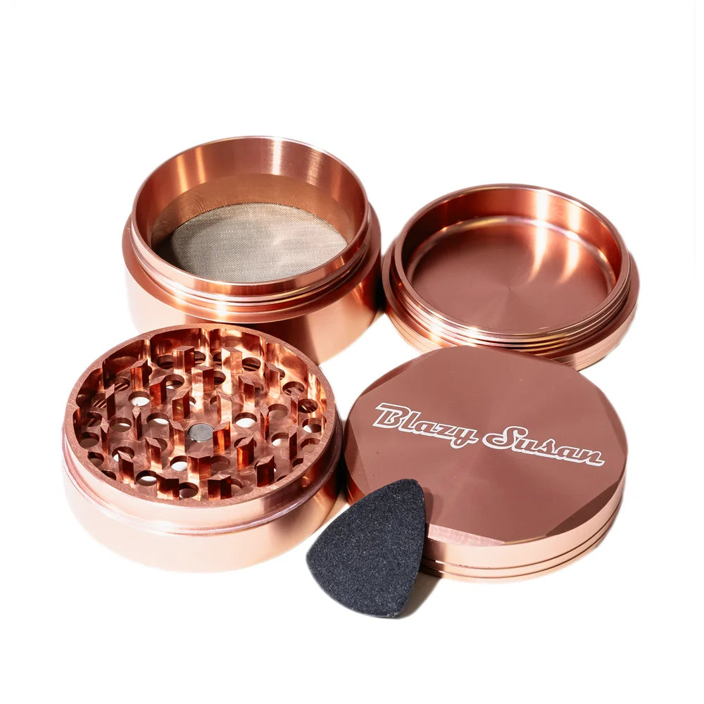 Blazy Susan | 4-Piece Aluminum Grinder - 2.5"_2