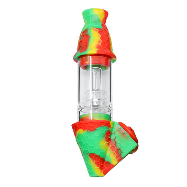 8 inch Silicone Nectar Collector Bubbler [WP-28]_0