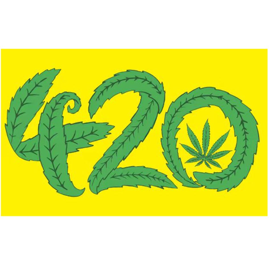 Digital Printed Marijuana Flag_4