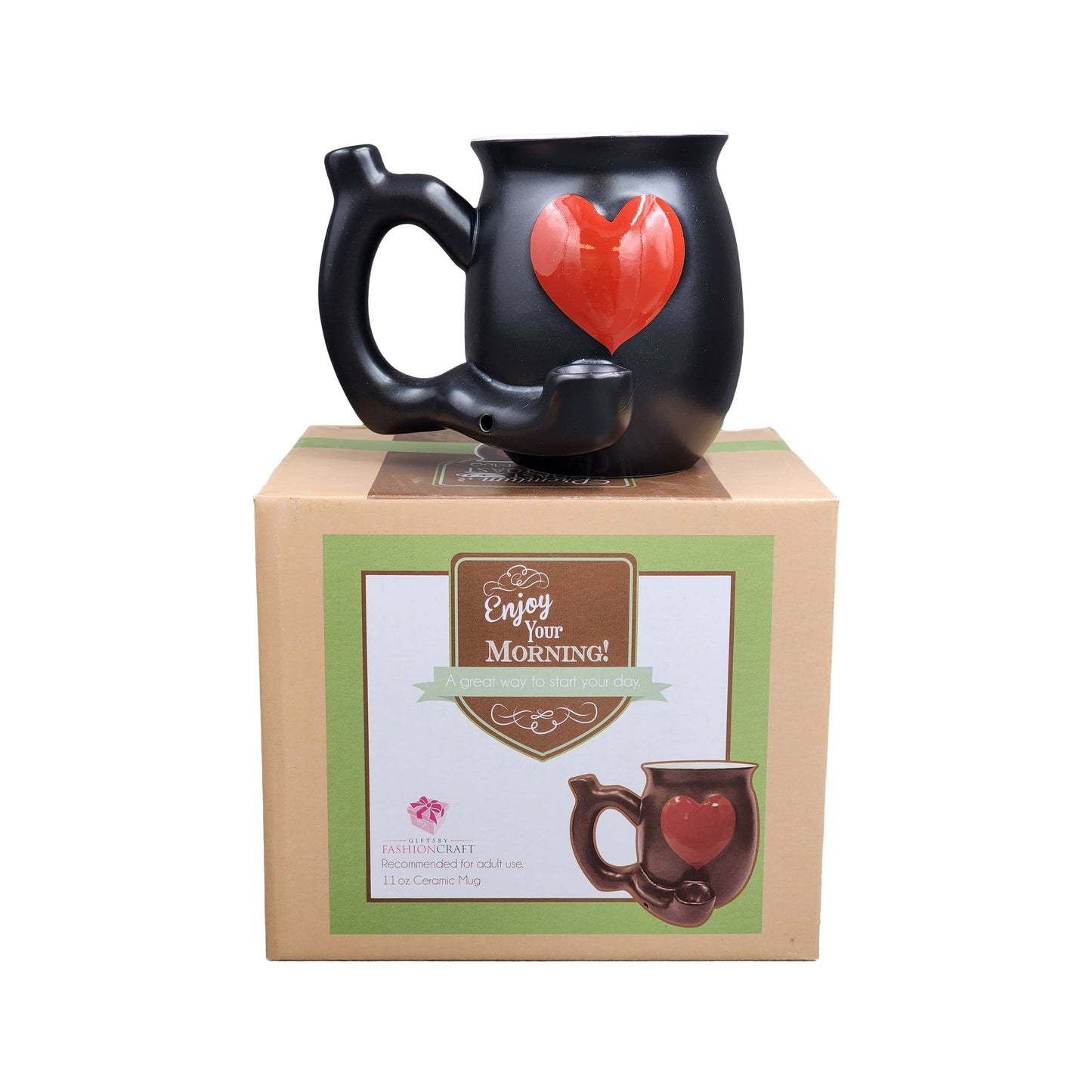 embossed red heart mug - white inside_3